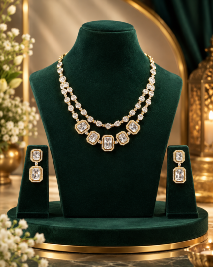 Majestic Double Layer Moissanite
