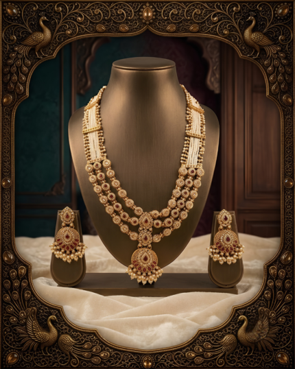 Triple Layer Rani Haar